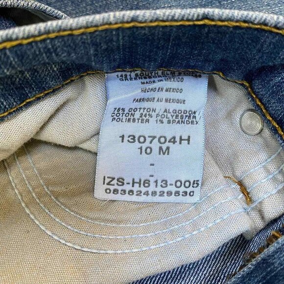 Riders Mom Jeans Womens 10 Blue‎ High Waist Straight Leg Vintage - Picture 6 of 6